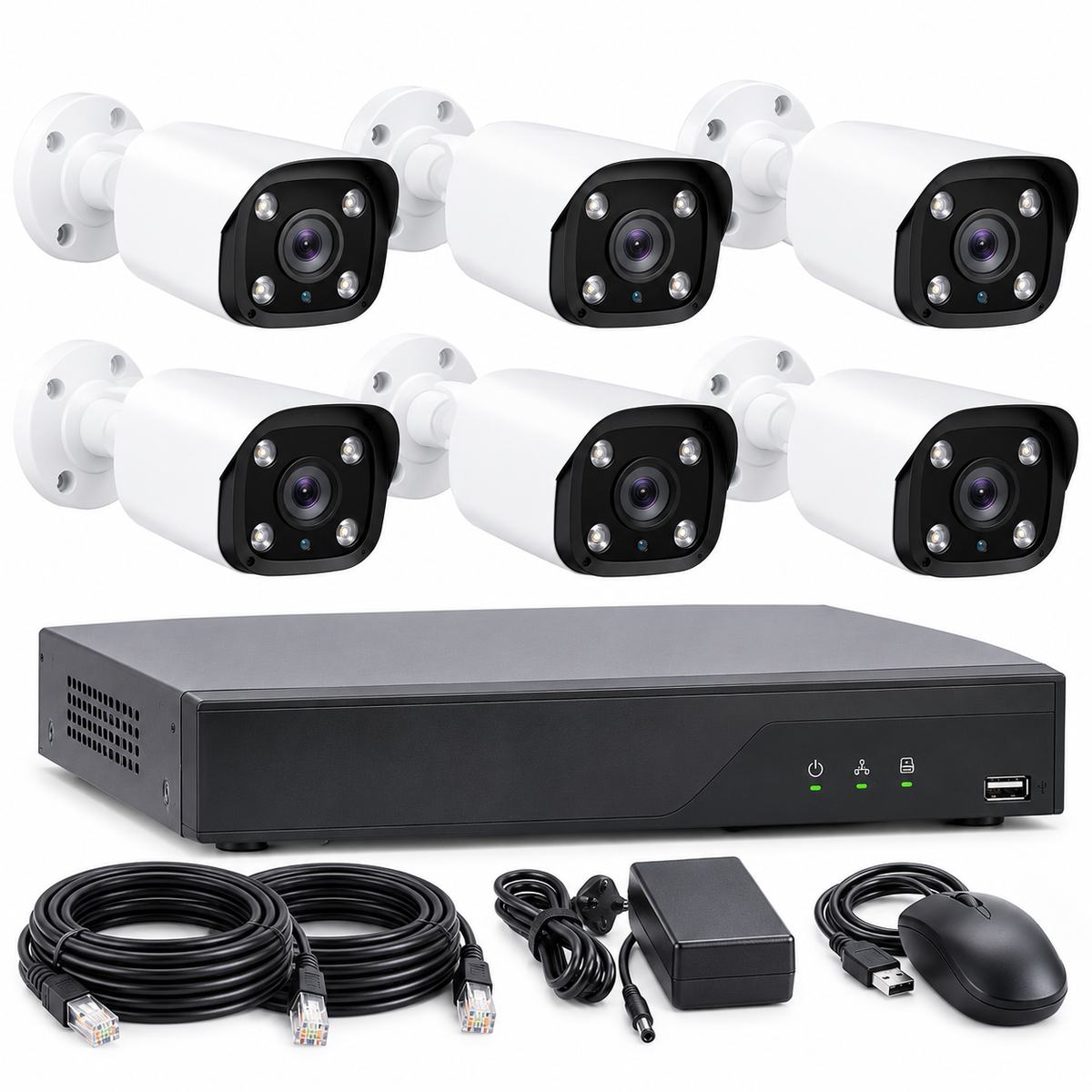 6PC IP Camera Set