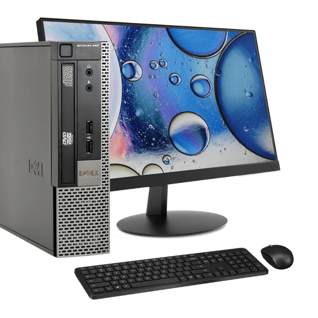 Refurbished Lenovo i5 4th Gen All in One Setup(Tiny)