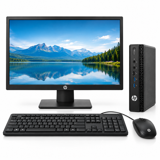 Dell, HP & Lenovo i3 4th Gen All in One (Tiny) Desktop Set